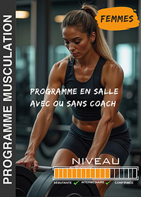 Femme - Salle - Débutante - Couverture programme