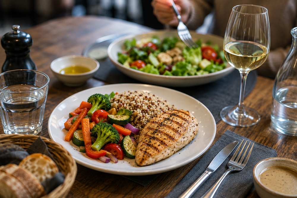 Comment gérer les repas au restaurant pendant une perte de poids ?